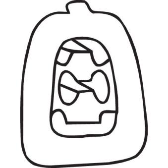 Bandes de caoutchouc, échappement BOSAL 255-883 pour FIAT PANDA 1000 i CAT - 45cv