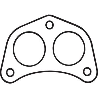 Joint d'étanchéité, tuyau d'échappement BOSAL 256-669 pour MITSUBISHI SPACE 1.8 GLX - 90cv Joint d'étanchéité, tuyau d'échappement BOSAL 256-669 pour MITSUBISHI SPACE 1.8 GLX - 90cv