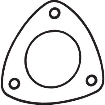 Joint d'étanchéité, tuyau d'échappement BOSAL 256-848 pour JEEP CHEROKEE 2.0 CDTI - 110cv