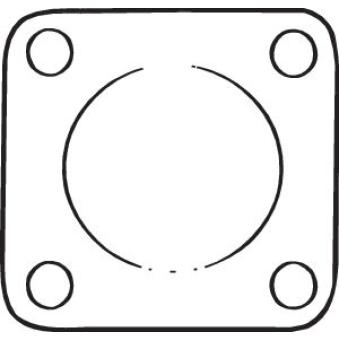 Joint d'étanchéité, tuyau d'échappement BOSAL 256-931 pour AUDI 80 1.9 TD - 75cv