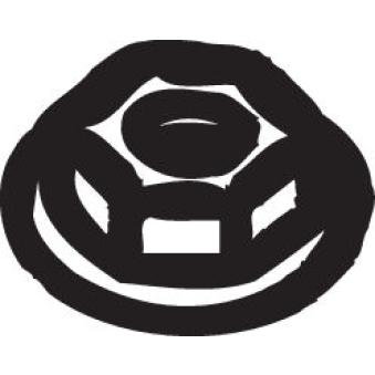 Écrou, collecteur des gaz d'échappement BOSAL [258-036]