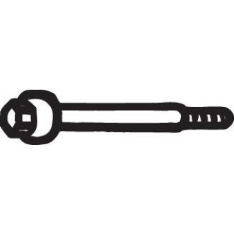 Boulon, système d'échappement BOSAL 258-791 pour FIAT MAREA 1.8 i 16V - 110cv