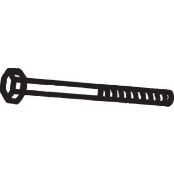 Boulon, système d'échappement BOSAL 258-870 pour OPEL KADETT 2.0 - 115cv