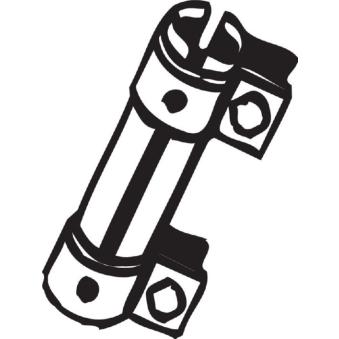 Raccord de tuyau, système d'échappement BOSAL 265-119 pour CITROEN C4 Picasso 2.3 - 133cv