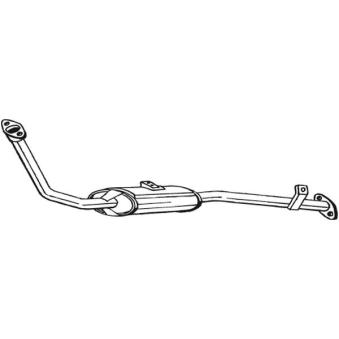 Silencieux avant BOSAL [278-041]