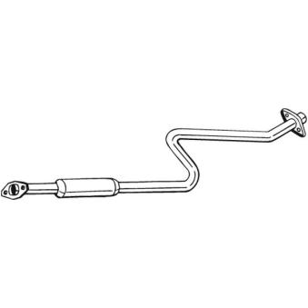 Silencieux central BOSAL OEM 2030099B02 Silencieux central BOSAL OEM 2030099B02