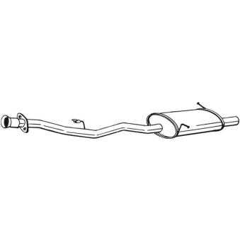 Silencieux arrière BOSAL [280-005]