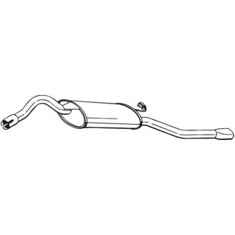 Silencieux arrière BOSAL OEM 6u9253609d Silencieux arrière BOSAL OEM 6u9253609d