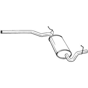 Silencieux central BOSAL [282-363]