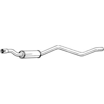 Silencieux central BOSAL [282-531]