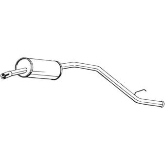 Silencieux arrière BOSAL [283-295]