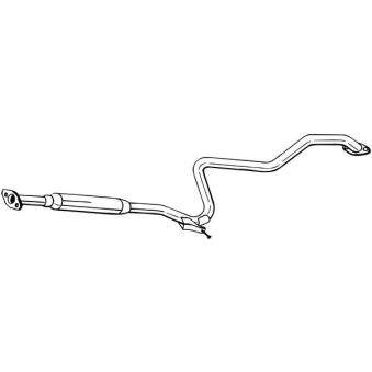 Silencieux central BOSAL 283-341