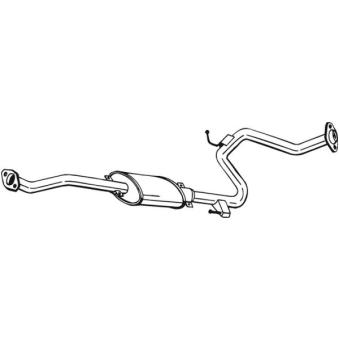 Silencieux central BOSAL 283-853