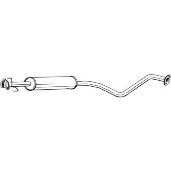 Silencieux central BOSAL OEM 852397