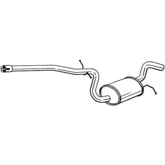 Silencieux central BOSAL [285-461]
