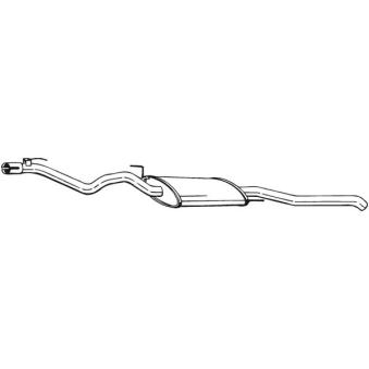 Silencieux arrière BOSAL [285-703]