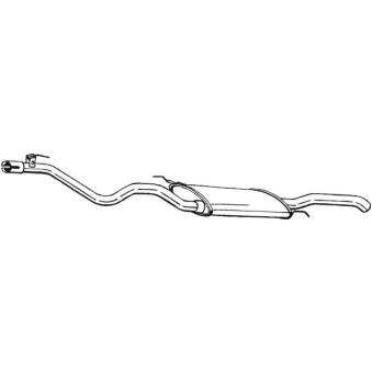 Silencieux arrière BOSAL 285-901 Silencieux arrière BOSAL 285-901