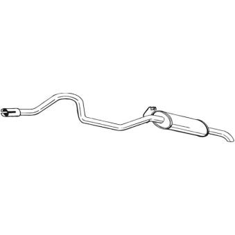 Silencieux arrière BOSAL [286-069]