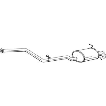Silencieux arrière BOSAL 286-105