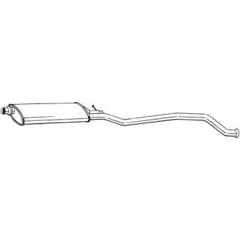 Silencieux central BOSAL OEM 171784