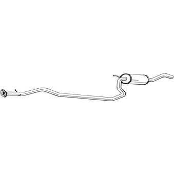 Silencieux central BOSAL OEM 1049051