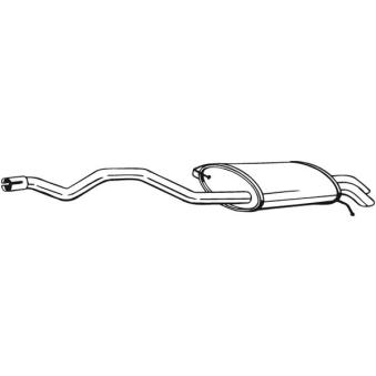 Silencieux arrière BOSAL OEM 7J0253609 Silencieux arrière BOSAL OEM 7J0253609