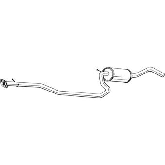 Silencieux central BOSAL [286-955]