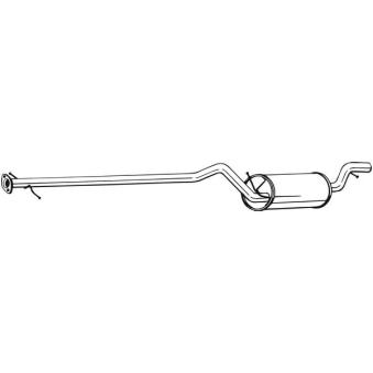 Silencieux central BOSAL [287-071]