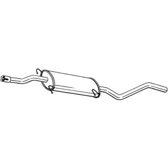 Silencieux central BOSAL [287-433]
