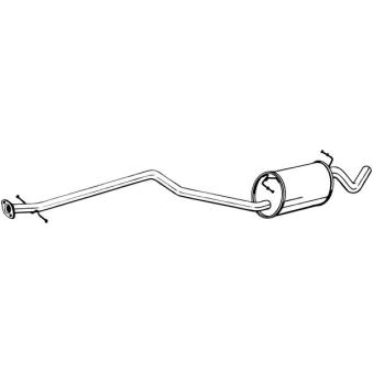 Silencieux central BOSAL [289-035]