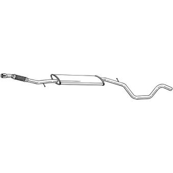 Silencieux central BOSAL [294-001]