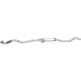 Silencieux central BOSAL OEM 5852126