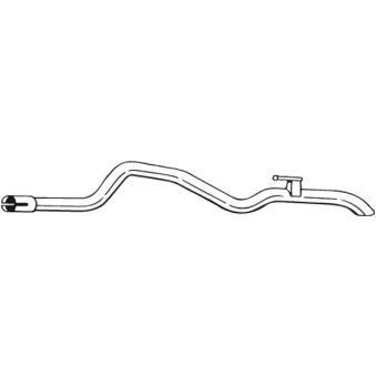Tuyau d'échappement BOSAL 461-371 pour MERCEDES-BENZ SPRINTER 308 CDI - 82cv