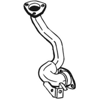 Tuyau d'échappement BOSAL [725-551]