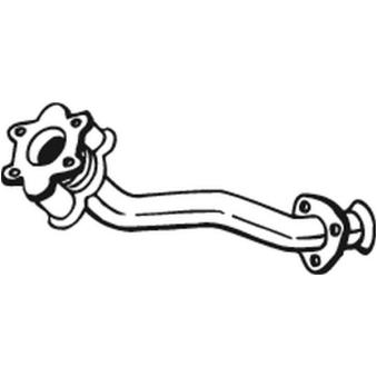 Tuyau d'échappement BOSAL [737-257]