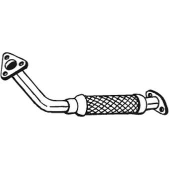 Tuyau d'échappement BOSAL 740-513 pour MAZDA 323 1.6 - 84cv