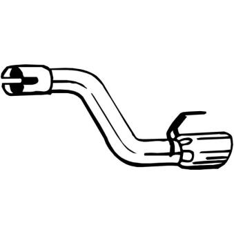 Tuyau d'échappement BOSAL [750-245]