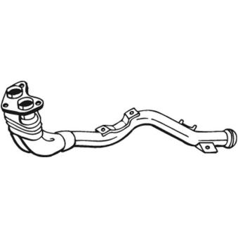 Tuyau d'échappement BOSAL 787-001 pour CADILLAC DEVILLE 1.6 - 110cv