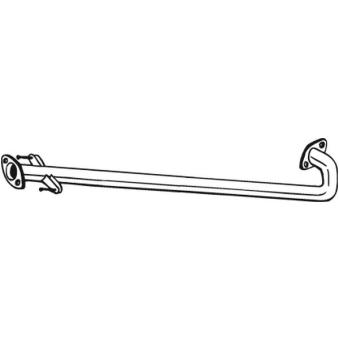 Tuyau d'échappement BOSAL OEM 286502L810