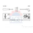 FACET 4.9851 - Kit de câbles d'allumage