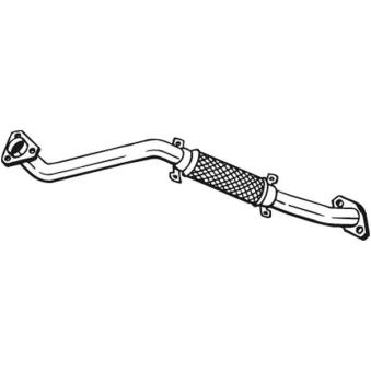 Tuyau d'échappement BOSAL 803-017 pour NISSAN PRIMERA 1.6 16V - 90cv