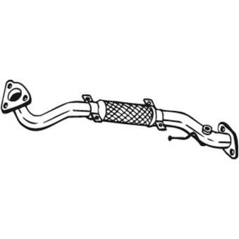 Tuyau d'échappement BOSAL OEM 200104U350
