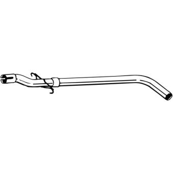 Tuyau d'échappement BOSAL 845-099