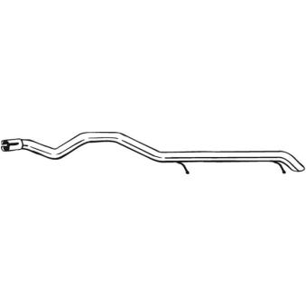 Tuyau d'échappement BOSAL [850-043]
