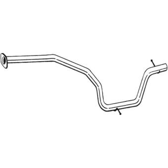 Tuyau d'échappement BOSAL OEM 1481248