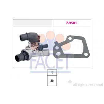 Thermostat d'eau FACET OEM 46525581