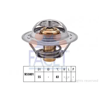 Thermostat d'eau FACET OEM V22-99-0001