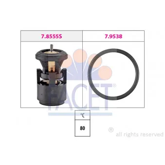 Thermostat d'eau FACET OEM 5320680