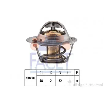 Thermostat d'eau FACET 7.8691S