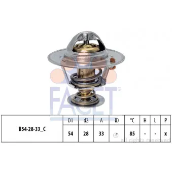 Thermostat d'eau FACET OEM BSG 40-126-009